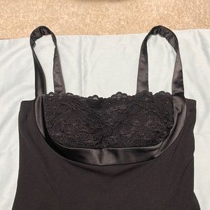 White & Black house market black dress
